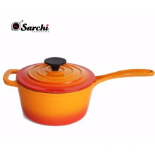 SaucePan de hierro fundido para uso doméstico